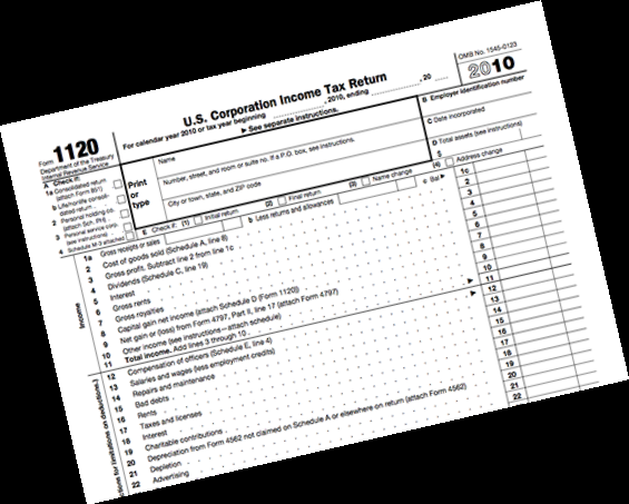 form 1120 tax