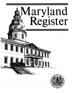 Maryland Register