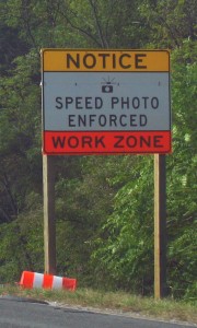 speed camera Speed camera sign