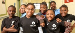 Afya Public Charter School students