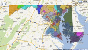 redistricting map