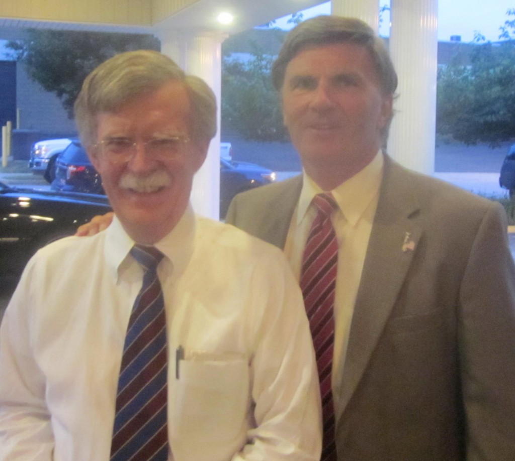 Former U.N. Ambassador John Bolton and former Gov. Bob Ehrlich