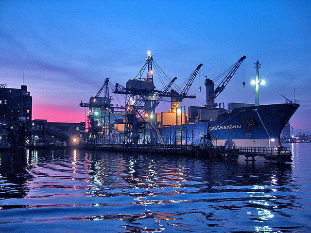 Baltimore port ship (by jomiwi on flickr)
