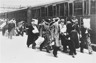 Photo from the French Coalition for Holocaust Rail Justice.
