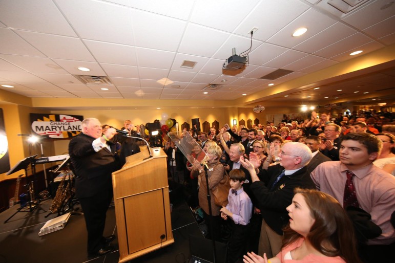 Hogan addresses crowd anniversary