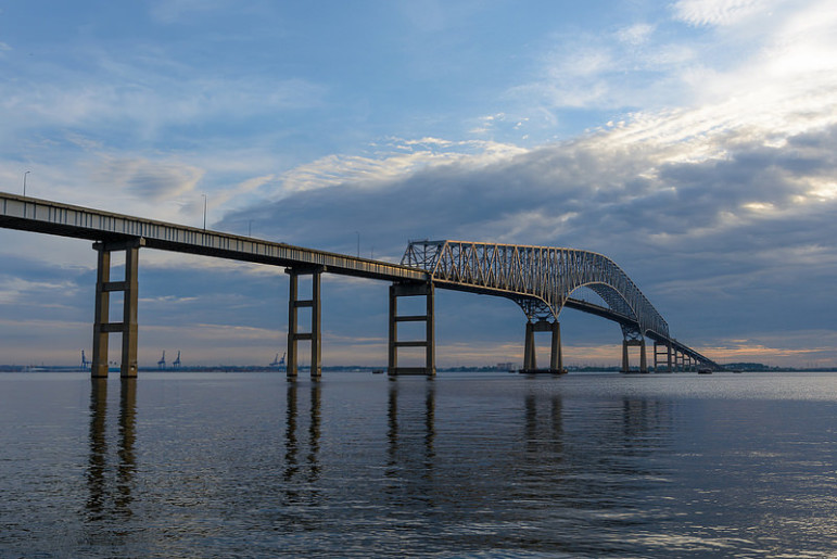 Francis Scott Key bridge by Patrick Gillespie with Flickr Creative Commons License