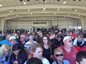 Crowd shot at Hagerstown rally. From Maryland for Trump's Facebook page.