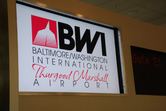 BWI sign
