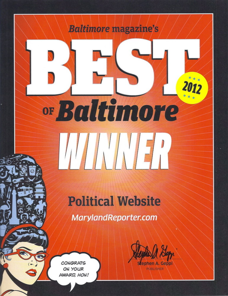 Baltimore magazine names best political website