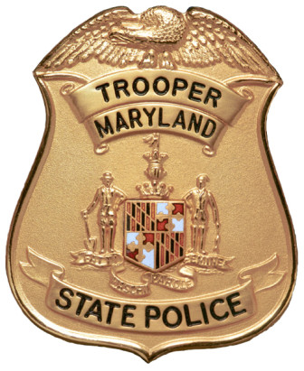 Maryland state police badge
