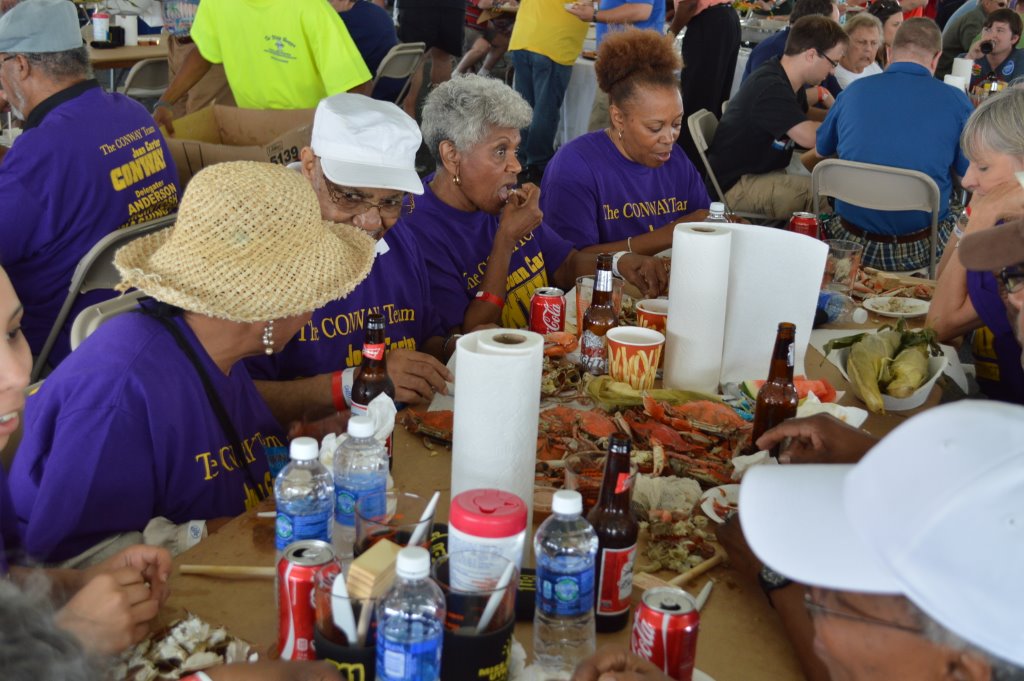 Photo album: Tawes Crab feast, coolest in memory, had plenty of crabs, shortage of candidates