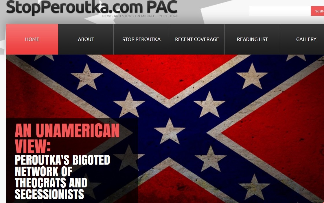 Prominent Dems set up StopPeroutka.com PAC and website