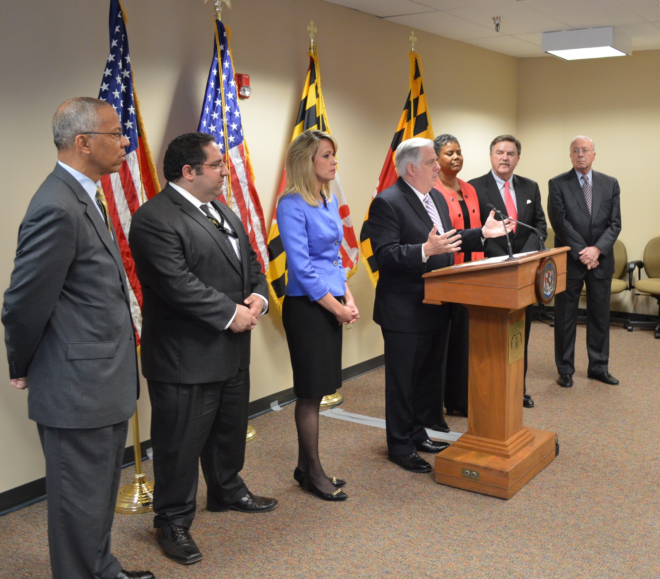 Hogan names first four cabinet secretaries; Caret to become university chancellor