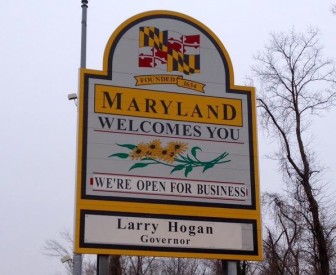 Open for business sign