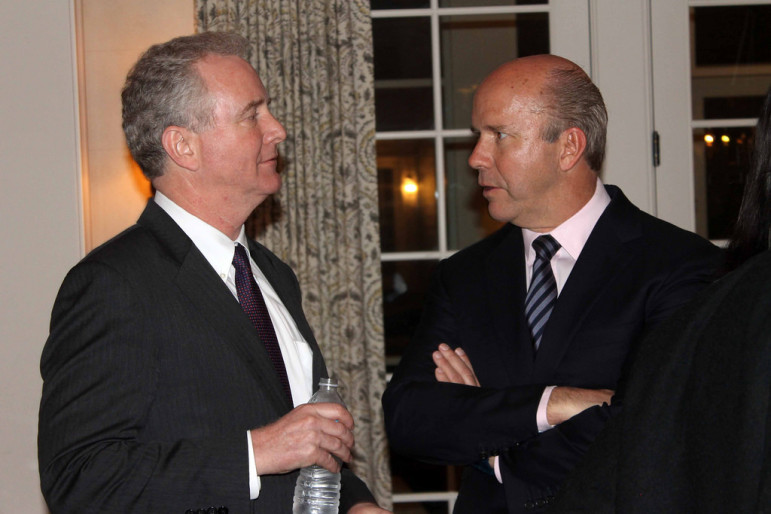 Reps. Chris Van Hollen and John Delaney, right, were on opposite side of the House vote on refugee restrictions. Democrat Delaney voted with Republicans for the bill, as did a full quarter of House Democrats. Democrat Van Hollen was opposed. Photo by Karen Smith Murphy with Flickr Creative Commons License.