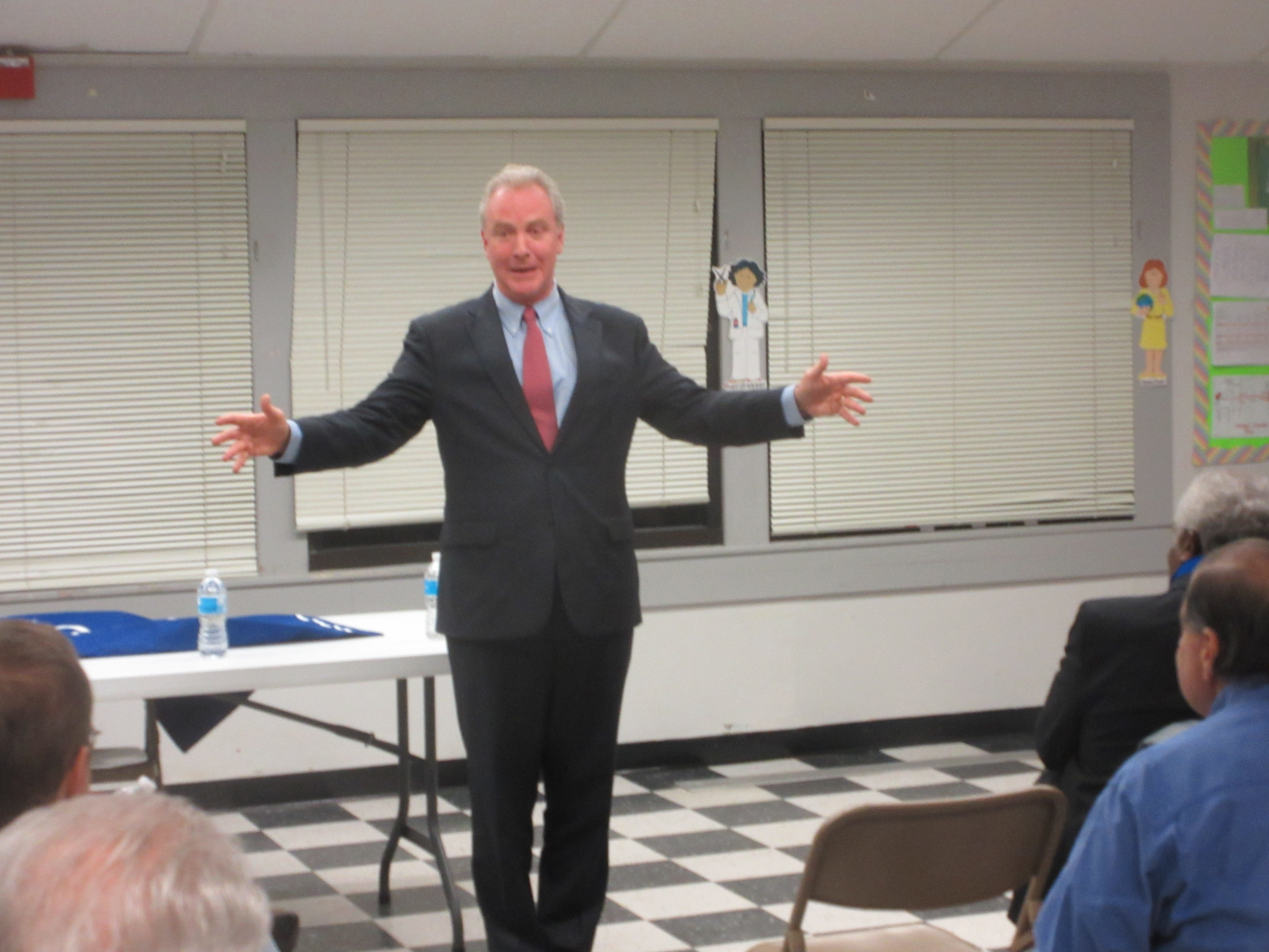 Stakes are high in U.S. Senate race, Van Hollen says