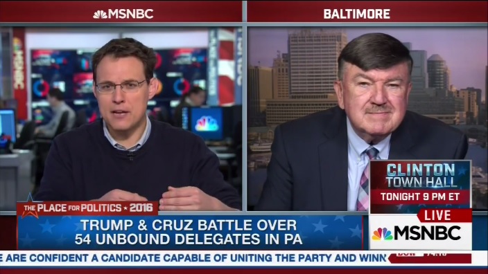 Len Lazarick on MSNBC