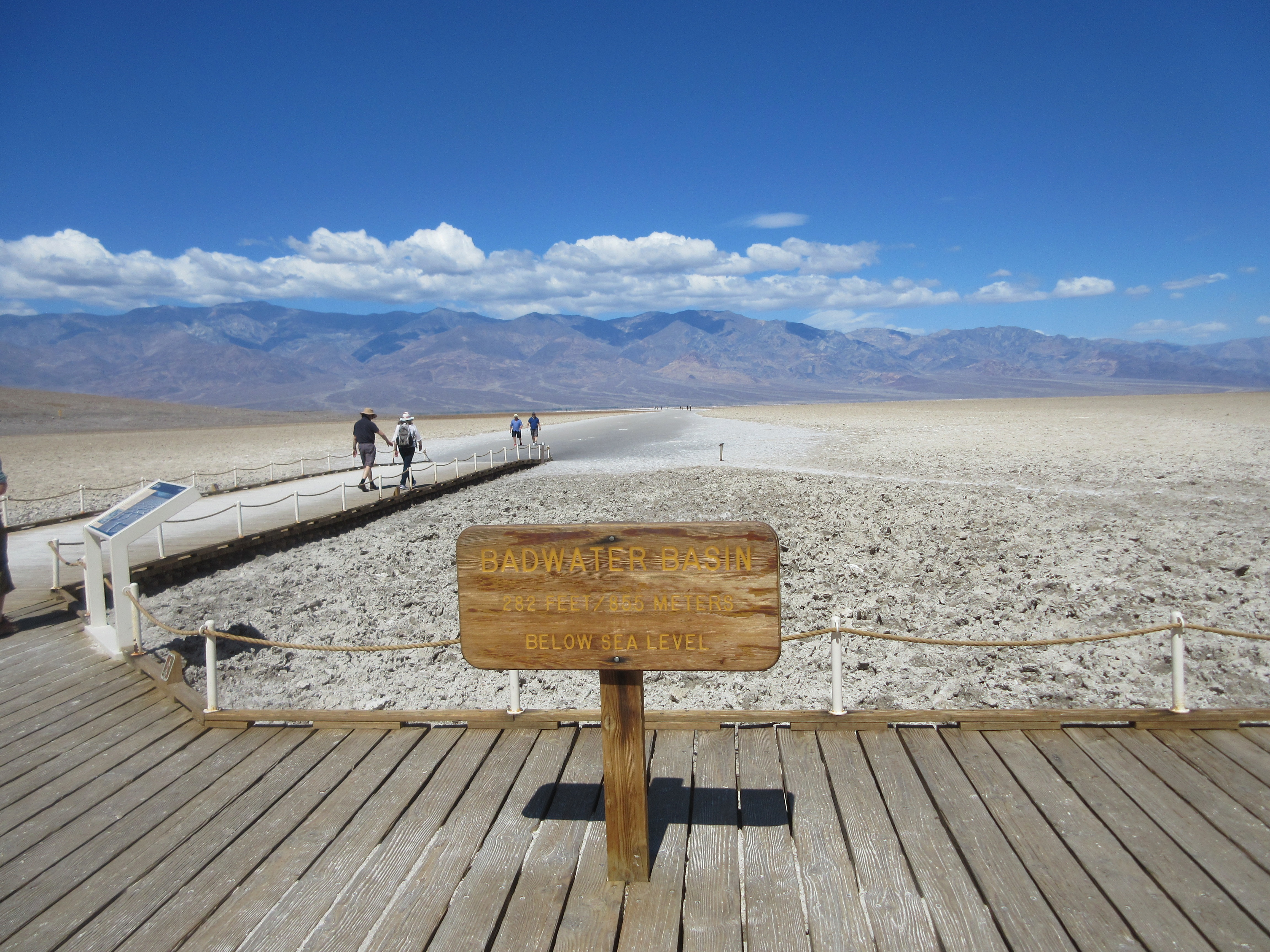 Badwater Basin Basin, lowest point in the U.S.