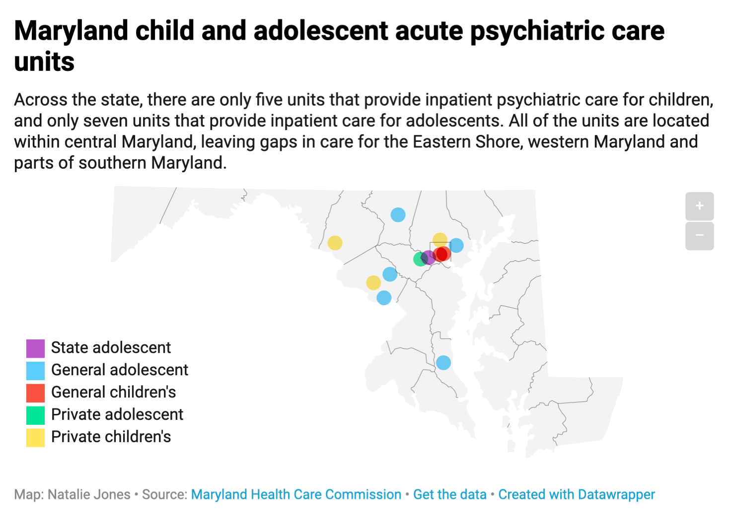Md. youths needing psychiatric care find long waits, drives