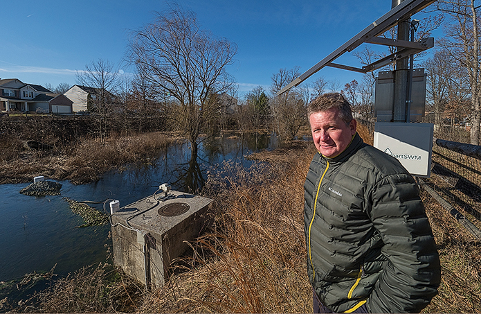 Smart ponds creating a splash in field of stormwater control