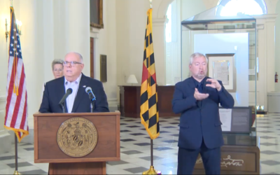 Hogan says it is unclear when life will return to normal