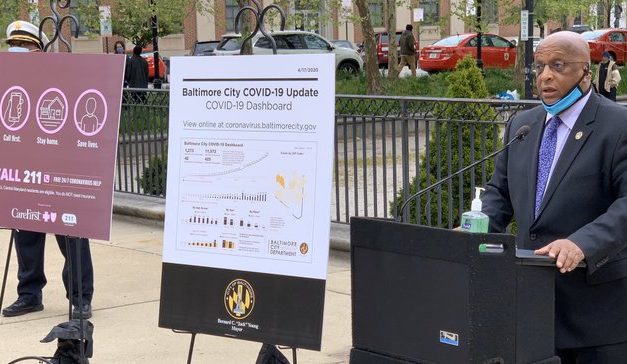 Young defends Baltimore’s response to coronavirus pandemic