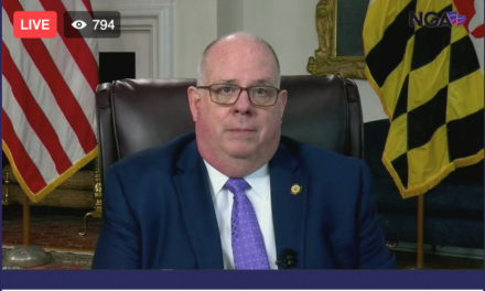Hogan applauds bipartisan cooperation among the nation’s governors in the fight against COVID-19