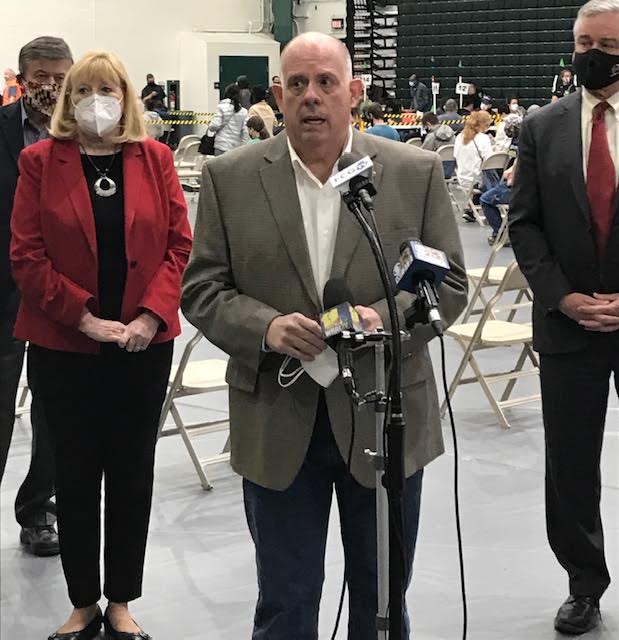 Hogan: ‘Anthony is Brown is wrong’ about Maryland’s vaccine equity record