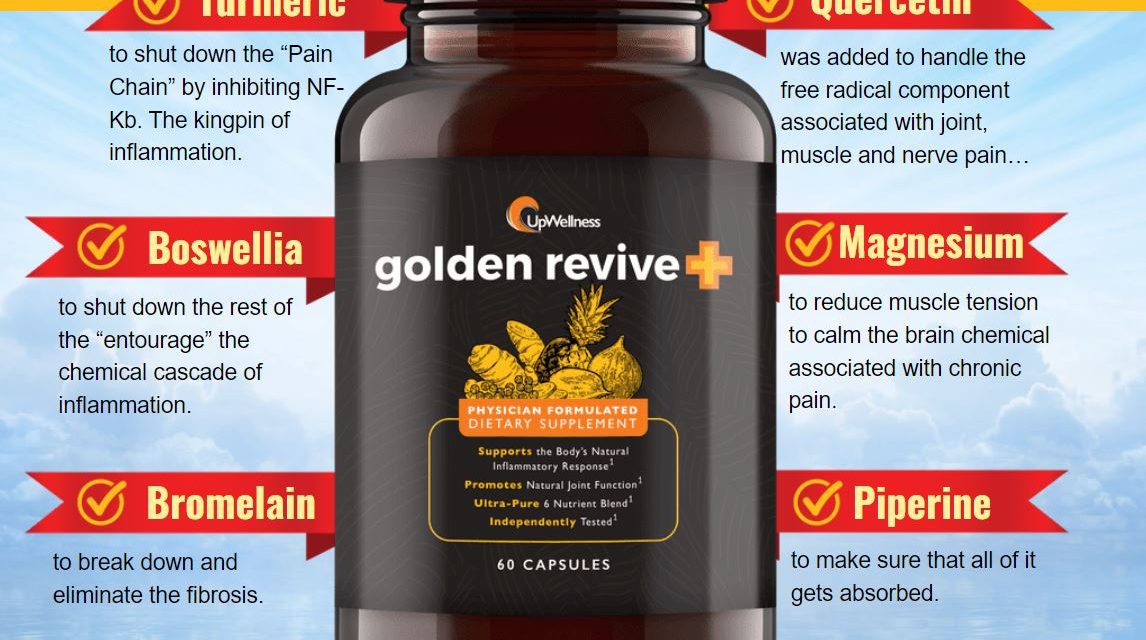 Golden Revive Review 2022: SCAM? Truth REVEALED About UpWellness Golden Revive Plus
