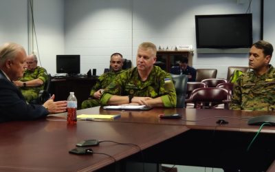 With Ukraine conflict, Maryland guard’s European partnership takes on new importance