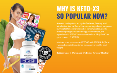 Keto X3 (2022 SHOCKING TRUTH) Weight loss, Ingredients, Where To Buy? & Best “Nucentix Keto” Reviews