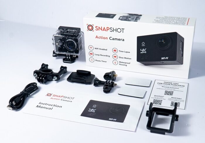 SNAPSHOT ACTION CAMERA Review (The Best Action Camera 4K SCAM?)