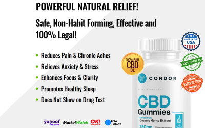 Condor CBD Gummies; (Do TheyWork Or Fraud) Must Read Shocking Exclusive Report!