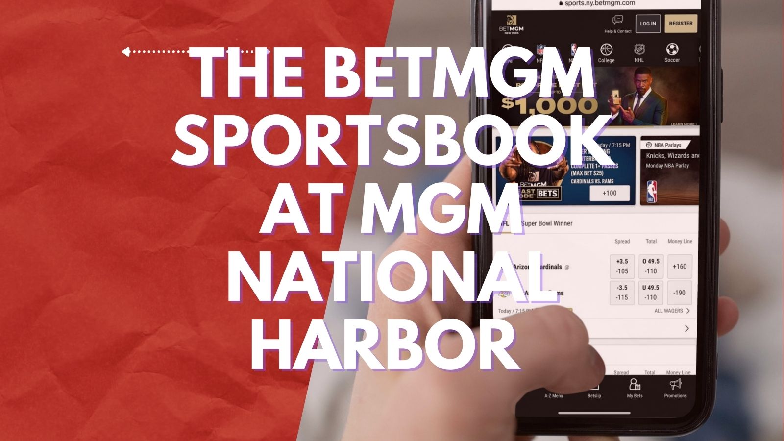 MGM National Harbor Opens First Sportsbook In The State, Hogan