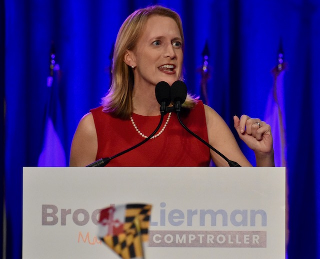 Lierman declares victory as Maryland’s first woman chief financial officer