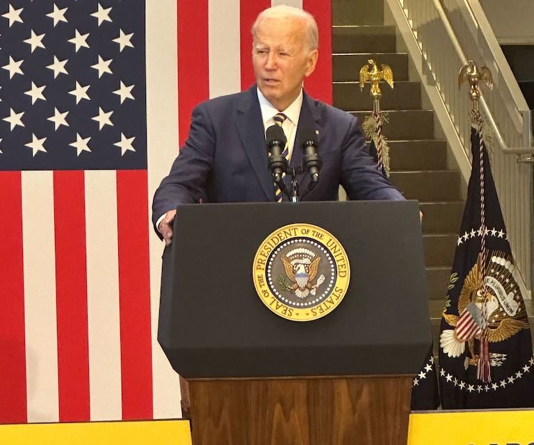 Biden touts economic successes, blasts GOP policies as ‘extreme’