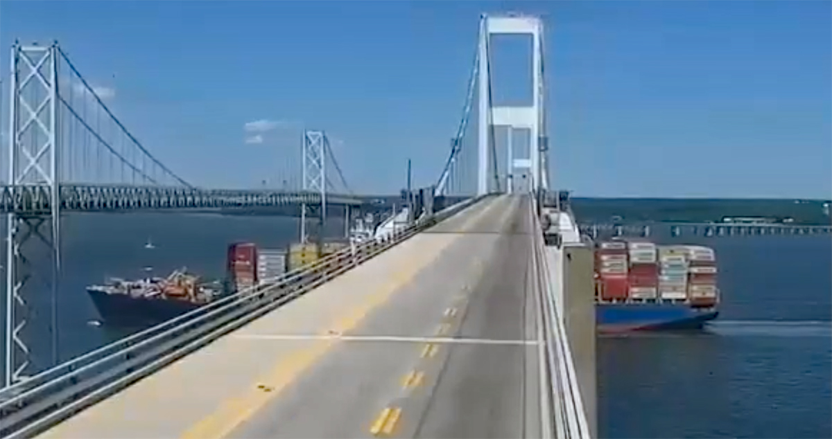 State Roundup: Traffic delayed on Bay Bridge as Dali leaves Maryland; Key Bridge rebuild proposals submitted; Alsobrooks leads Hogan by 11 points in new poll