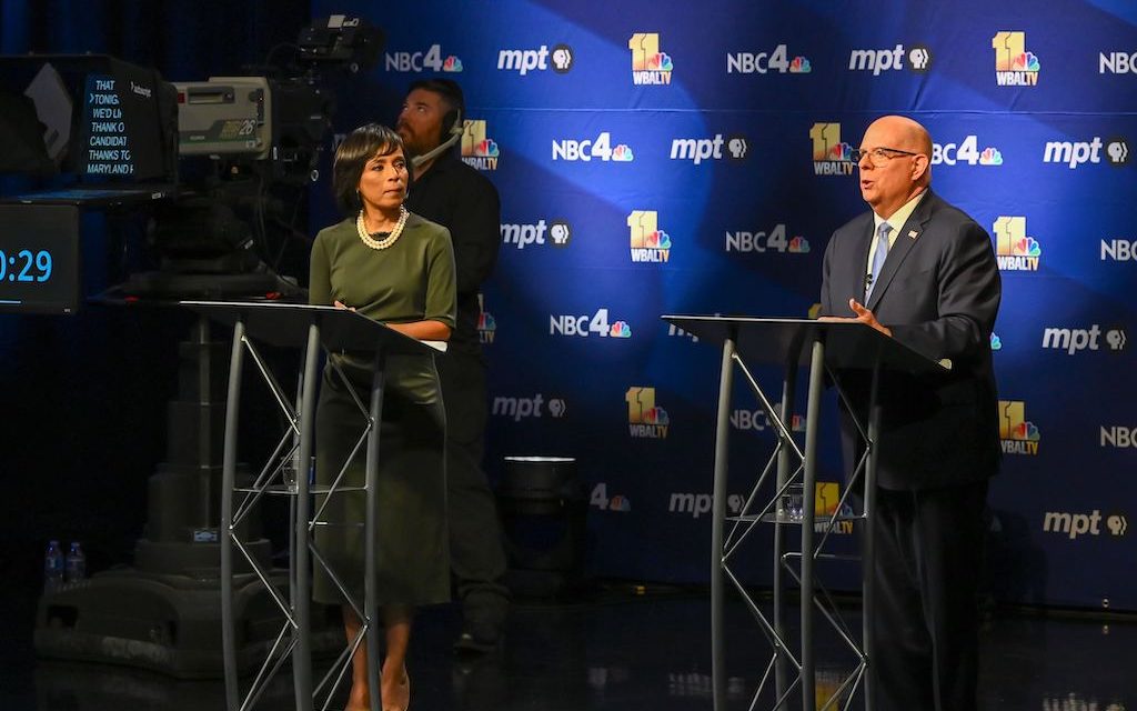 Maryland Senate candidates Hogan and Alsobrooks face off in debate