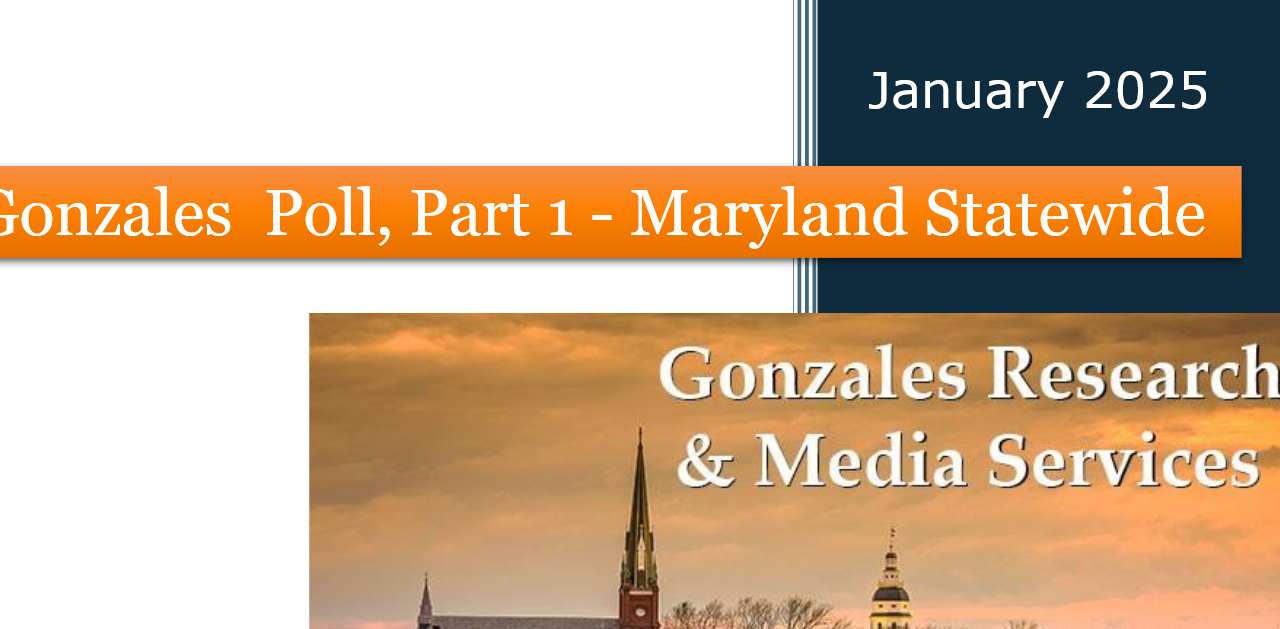 Gonzales Poll: Maryland voters oppose tax hikes to deal with deficit