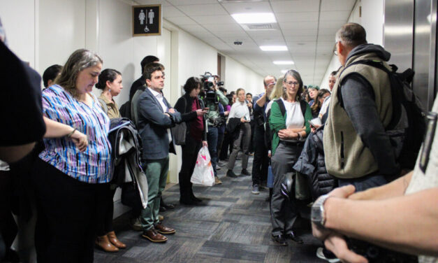 Fired federal workers descend on Senate to put human faces on Trump-Musk cuts