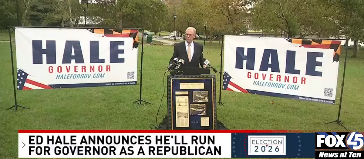State Roundup: Ed Hale announces run for governor as a Republican; Maryland sees 10-year high number of heat-related deaths