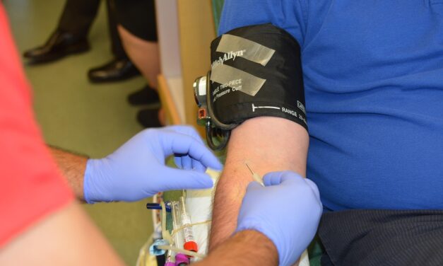 Fewer donors giving blood; artificial substitutes slow in coming
