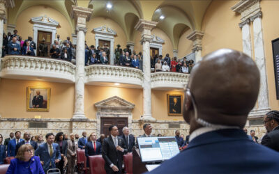 State Roundup: A cheery opening of state legislature with a huge dose of seriousness; some Sheriffs worry that lawmakers will ban ICE agreements; two energy firms are spending big on lobbying