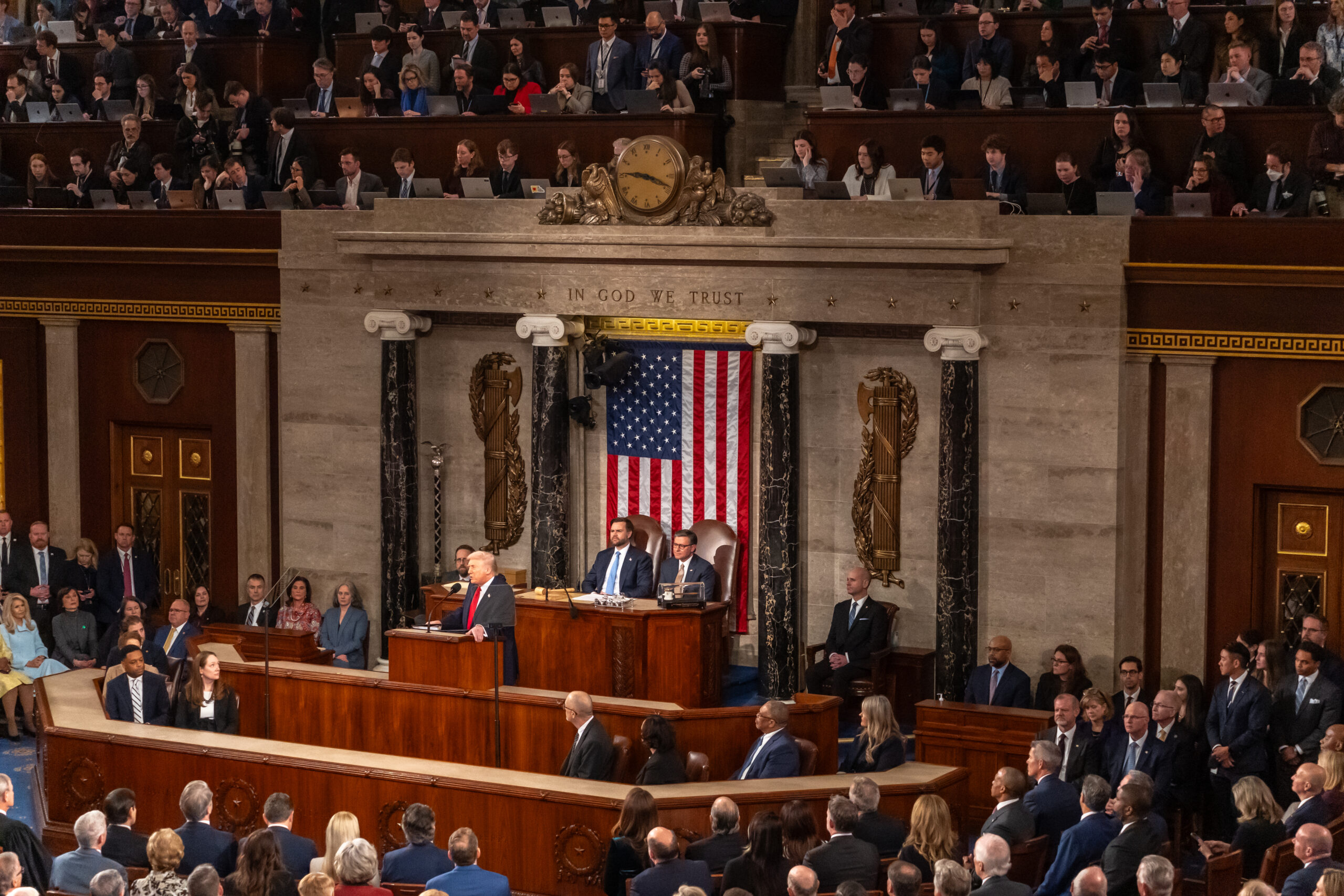 Maryland lawmakers snub Trump at State of the Union address