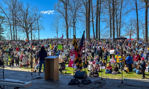 Thousands of No Kings protesters in Columbia hear Elfreth’s plea: ‘We cannot do this without you’