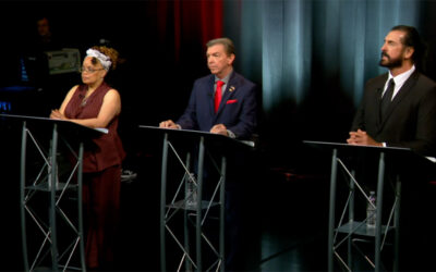 State Roundup: 3 GOP governor hopefuls debate while 6 stay away; Elections officials defend against Trump attack; Maryland sues U.S. Ed Dept over narrowing professional degrees
