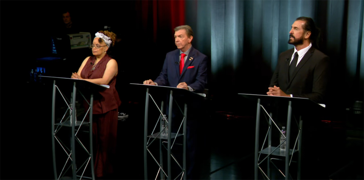State Roundup: 3 GOP governor hopefuls debate while 6 stay away; Elections officials defend against Trump attack; Maryland sues U.S. Ed Dept over narrowing professional degrees